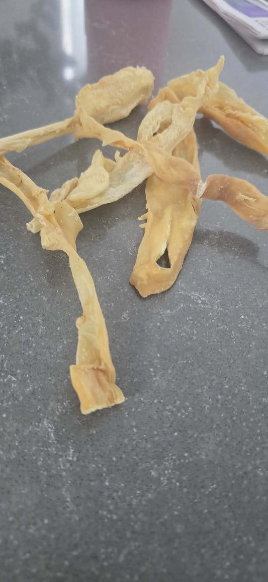 Peau de tête d'agneau