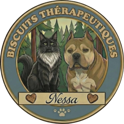 NESSA - Nutrition Canine - Biscuits Thérapeutiques et Gâteries de mastication pour chiens et chats